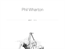 Tablet Screenshot of philwharton.com